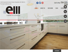 Tablet Screenshot of e3cabinets.com